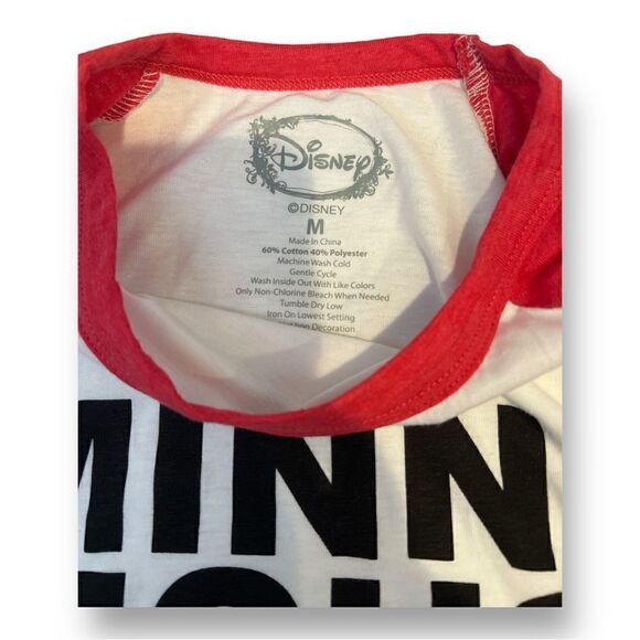 Disney Minnie Mouse Tee Size Medium - Picture 2 of 5